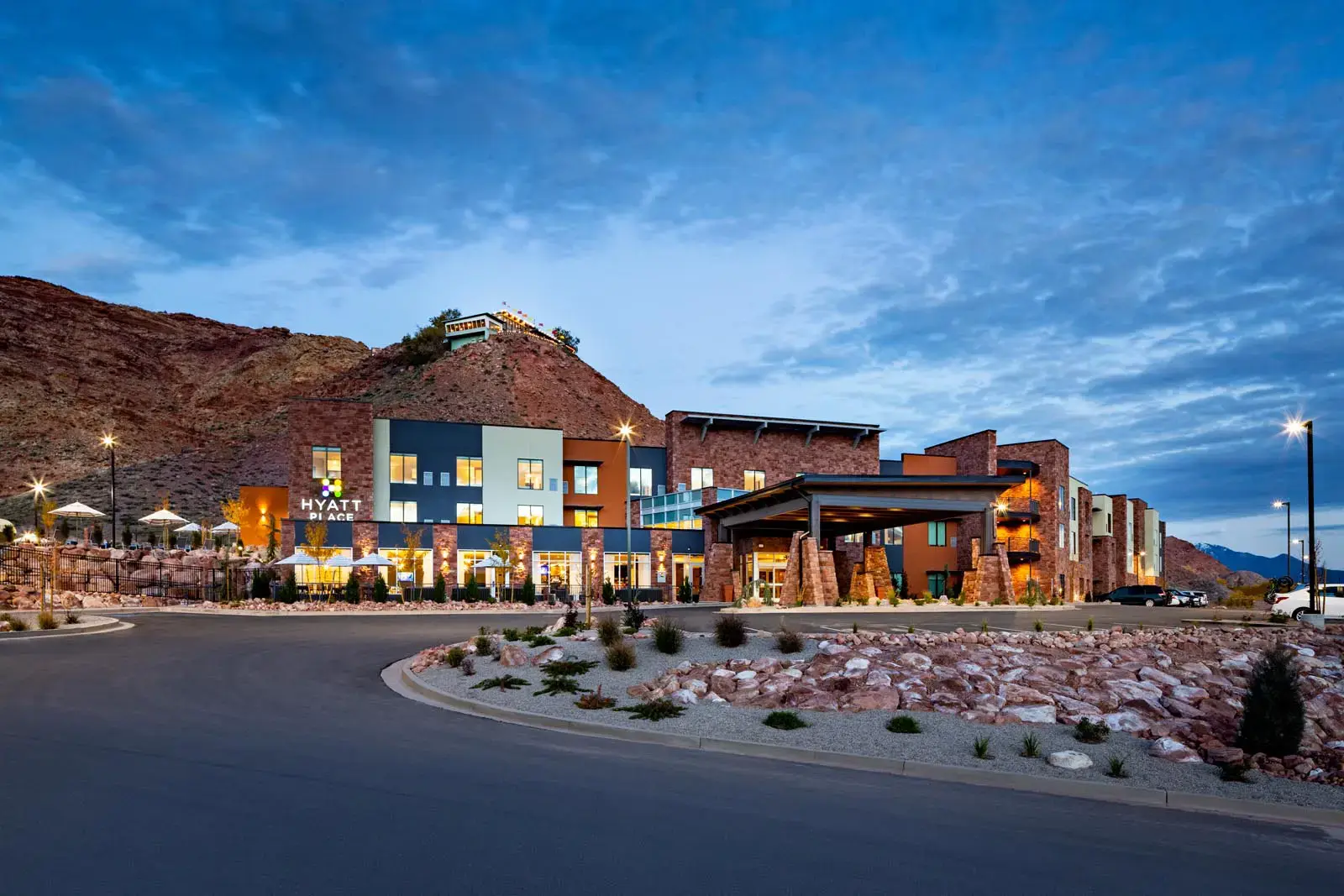 Hyatt Place Moab, UT photography by Greg Ceo Image editing by Valentin Sivyakov